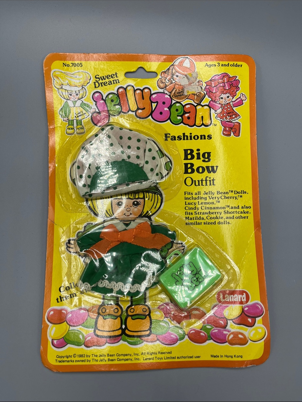 Vintage Jelly Bean Fashions Big Bow Outfit 1982